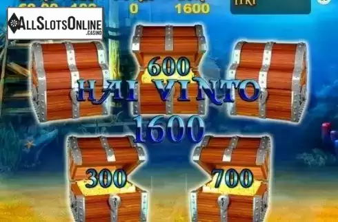 Bonus Game screen. Pirate Cash from Magic Dreams
