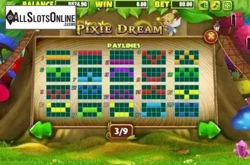 Lines. Pixie Dream from Allbet Gaming