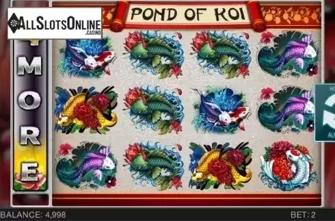 Screen 1. Pond Of Koi from Spinomenal