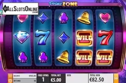 Free Spins 4. Prime Zone from Quickspin