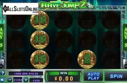 Reel Screen. Rave Jump 2 from CQ9Gaming