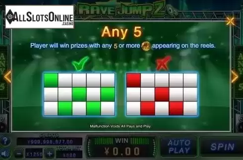 Lines. Rave Jump 2 from CQ9Gaming