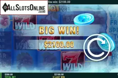 Win Screen 2. Red Hot Ice from Slot Factory