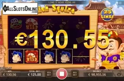 Win Screen. Rich Squire from KA Gaming