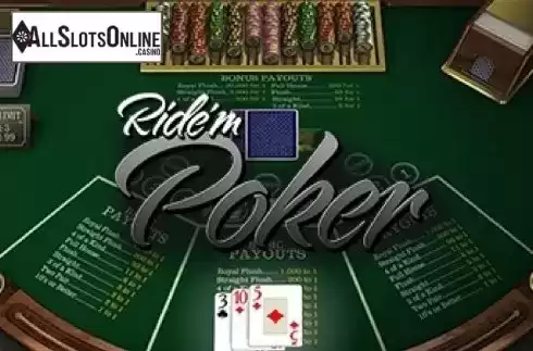 Ride'm Poker. Ride'm Poker (Betsoft) from Betsoft