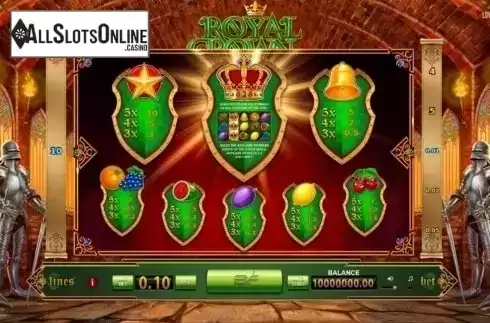 Screen2. Royal Crown (BF games) from BF games