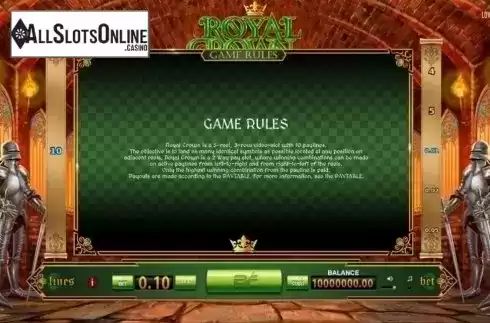 Screen3. Royal Crown (BF games) from BF games