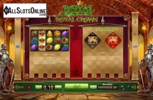 Screen4. Royal Crown (BF games) from BF games