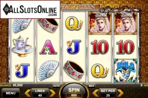 Reel Screen. Royal Queen from Spin Games
