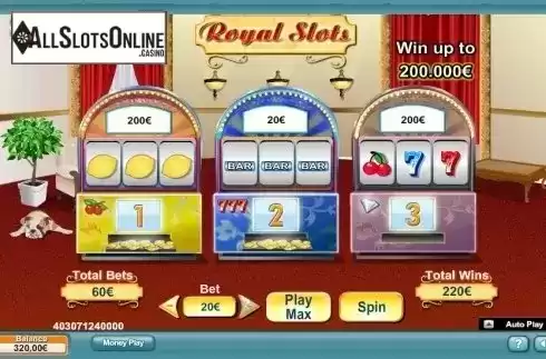 Screen 3. Royal Slots from NeoGames