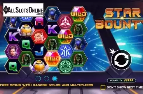 Start Screen 3. Star Bounty from Pragmatic Play