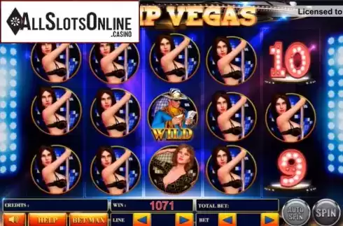 Reel Screen. Strip Vegas from Probability Gaming