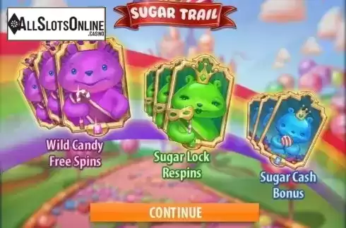 Game features. Sugar Trail from Quickspin