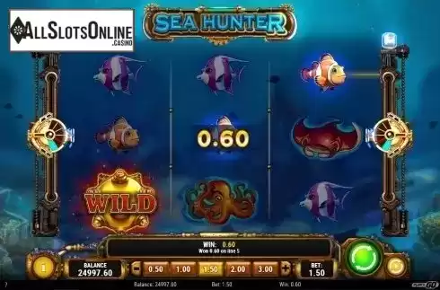 Win Screen 2. Sea Hunter from Play'n Go