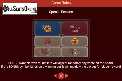 Game Rules screen 2