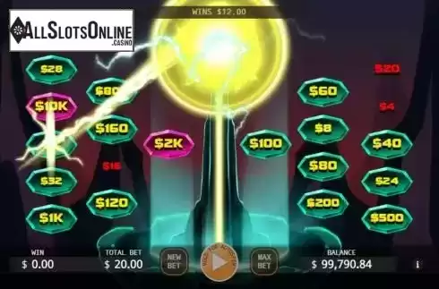 Win screen 3. Shock Tower from KA Gaming