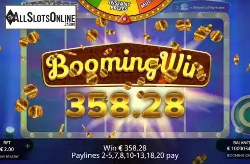 Booming Win. Show Master from Booming Games