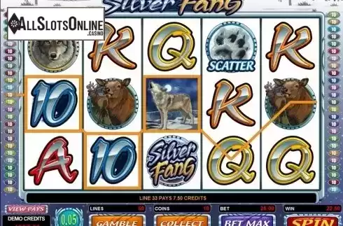 Screen7. Silver Fang from Microgaming