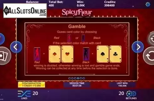 Gamble. Spicy Fleur from DLV