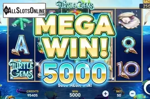 Mega Win. Turtle Gems from Playlogics