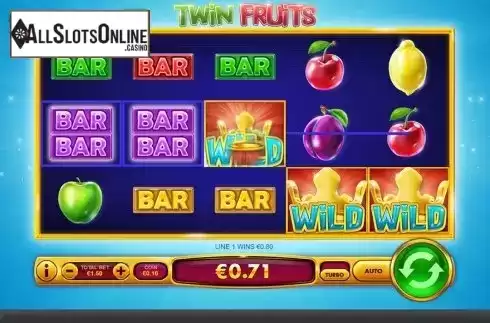 Game workflow 3. Twin Fruits from Skywind Group