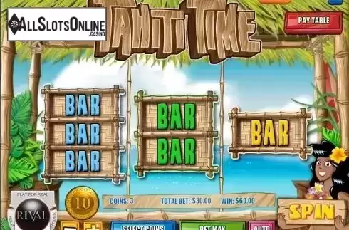 Screen7. Tahiti Time from Rival Gaming