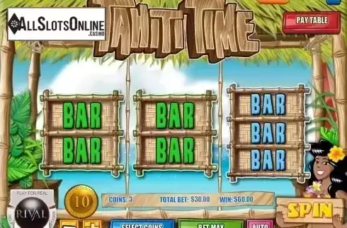 Screen8. Tahiti Time from Rival Gaming