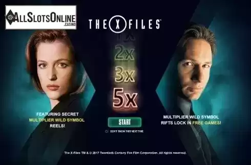 The X-Files. The X-Files from Playtech
