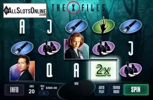 Screen6. The X-Files from Playtech