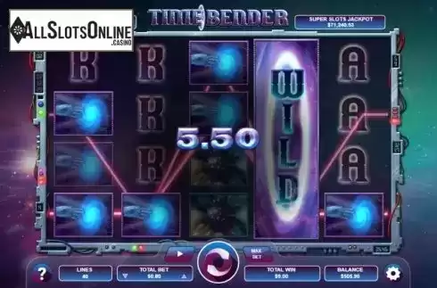 Win screen 2. Time Bender from Arrows Edge
