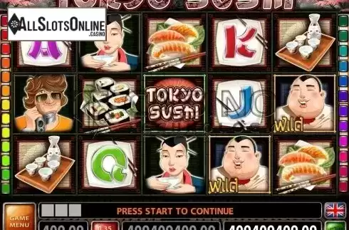 Screen2. Tokyo Sushi from Casino Technology