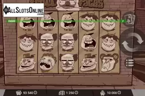 Screen5. Troll Faces from MrSlotty