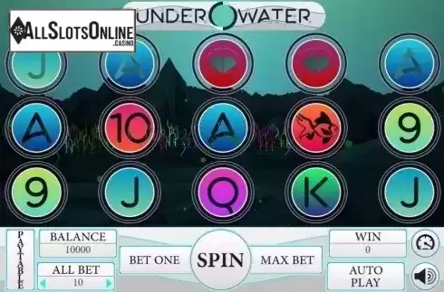 Game Workflow screen . Under Water from BetConstruct