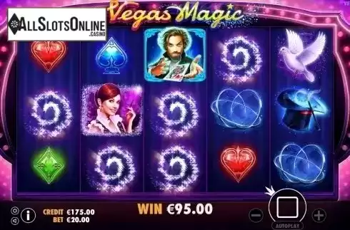 Win Screen 2. Vegas Magic from Pragmatic Play