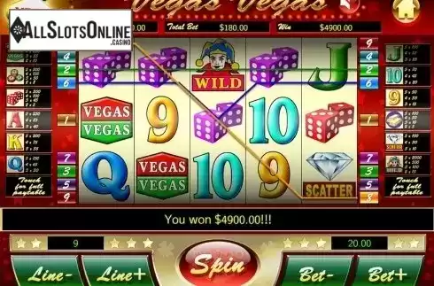Game workflow . Vegas Vegas (Slot Factory) from Slot Factory