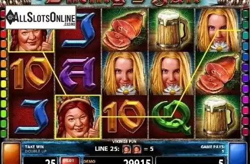Screen 2. Viking's Fun (Casino Technology) from Casino Technology