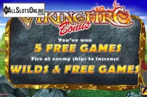 Bonus Game. Viking Fire from Lightning Box
