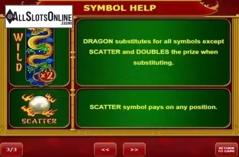 Screen4. Wild Dragon (Amatic) from Amatic Industries