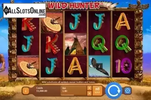 Screen 1. Wild Hunter from Playson