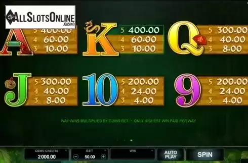 Screen5. Wild Orient from Microgaming