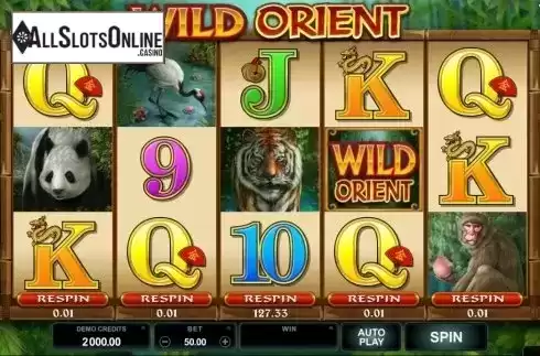Screen6. Wild Orient from Microgaming