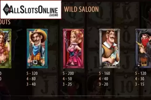 Payout. Wild Saloon (888 Gaming) from 888 Gaming