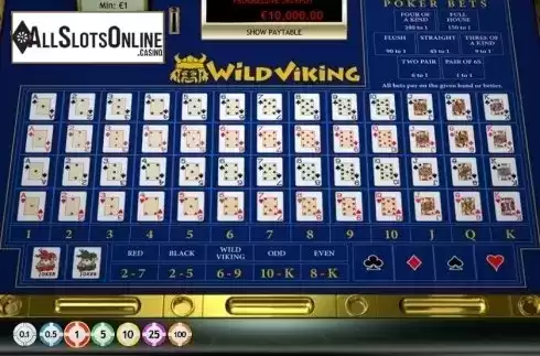 Game Screen. Wild Viking from Playtech