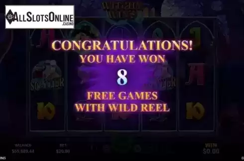 Free Spins 1. Witchy Wins from RTG