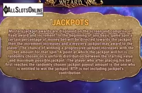 Jackpots. Wizard (Fazi) from Fazi