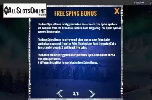 Free Spins. Wolf Ridge from IGT
