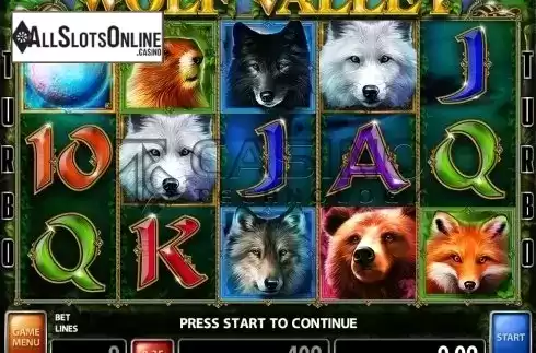 Screen2. Wolf Valley from Casino Technology