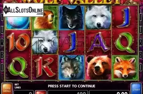 Screen3. Wolf Valley from Casino Technology