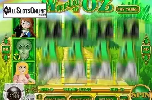 Screen6. World of Oz from Rival Gaming