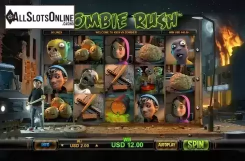 Screen3. Zombie Rush from Leander Games